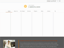 Tablet Screenshot of carolinaizzo.com